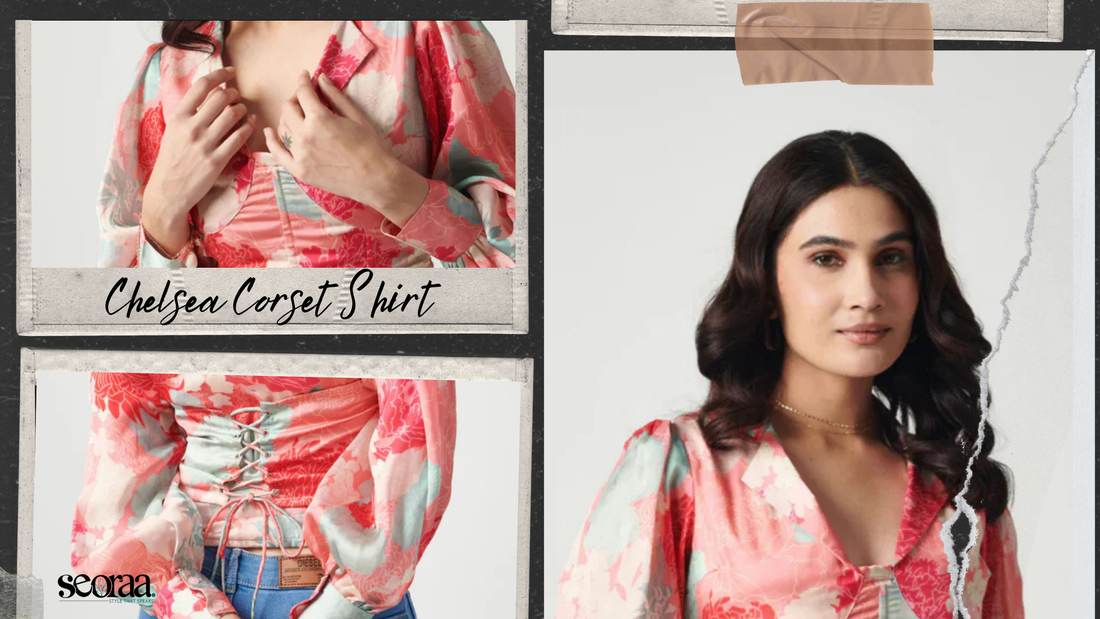 Chelsea Corset Shirt – Floral, Flowy &amp; Effortlessly Chic