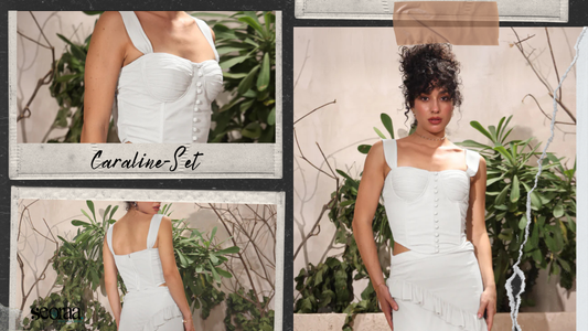 Caraline Co Ord Set by Seoraa – Elegant with a Playful Twist