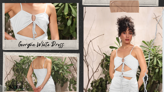Georgia White Dress: Effortless Charm in Every Step