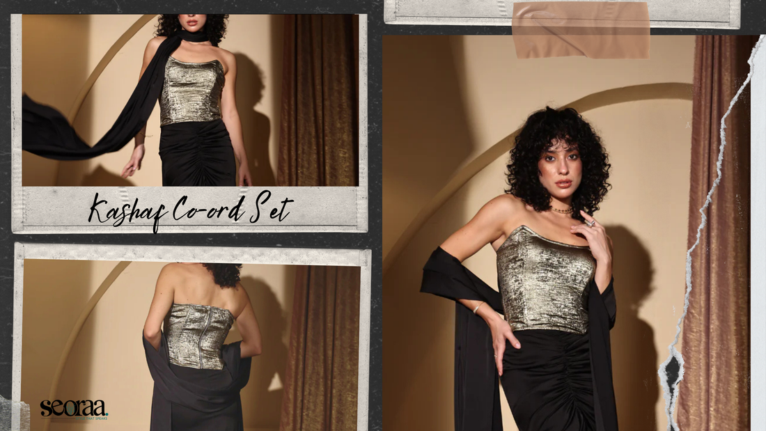 Kashaf Co-Ord Set – Where Tradition Meets Modern Glamour