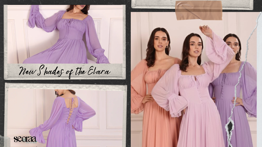 Seoraa Introduces a New Colour Variation of the Elara Dress: Perfect for Every Occasion