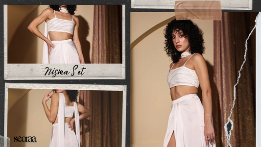 Nisma Co Ord Set by Seoraa – Luxury in Every Detail