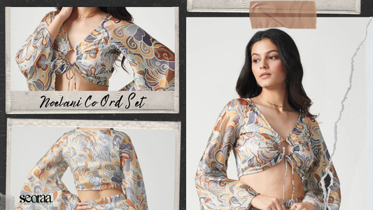 Noelani Co Ord Set by Seoraa – Playful Prints, Effortless Style