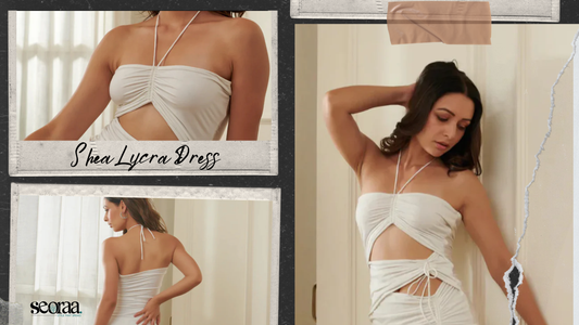 Shea Lycra Dress: The Ultimate Chic White Bodycon Statement