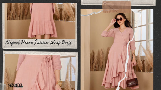 Tipsy Tease Dress: A Sun-Kissed Peach Dream for 2026