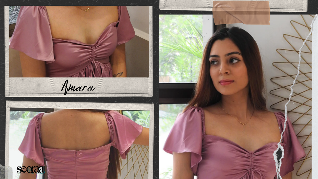 Amara Satin Top – Soft as a Sigh, Sweet as Blush