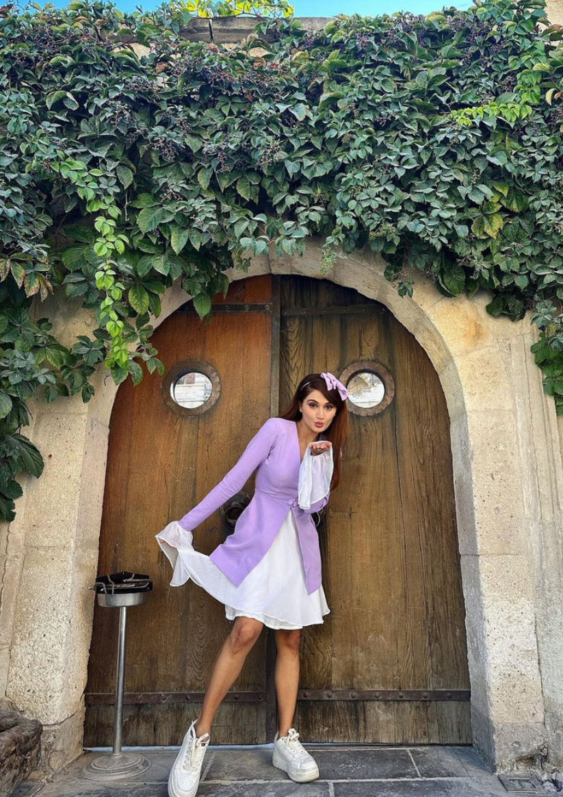 Eva Lilac Blazer Dress Seoraa Eva Lilac Blazer Dress Seoraa